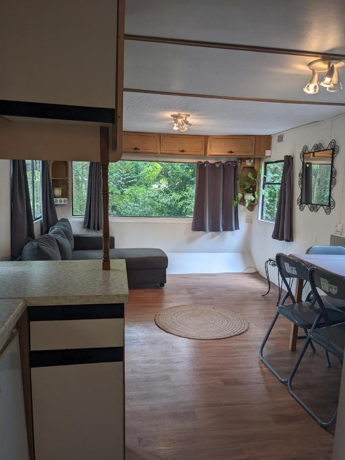 Chamant mobile home situé au coeur du lac Blangy-le-Château Exterior foto