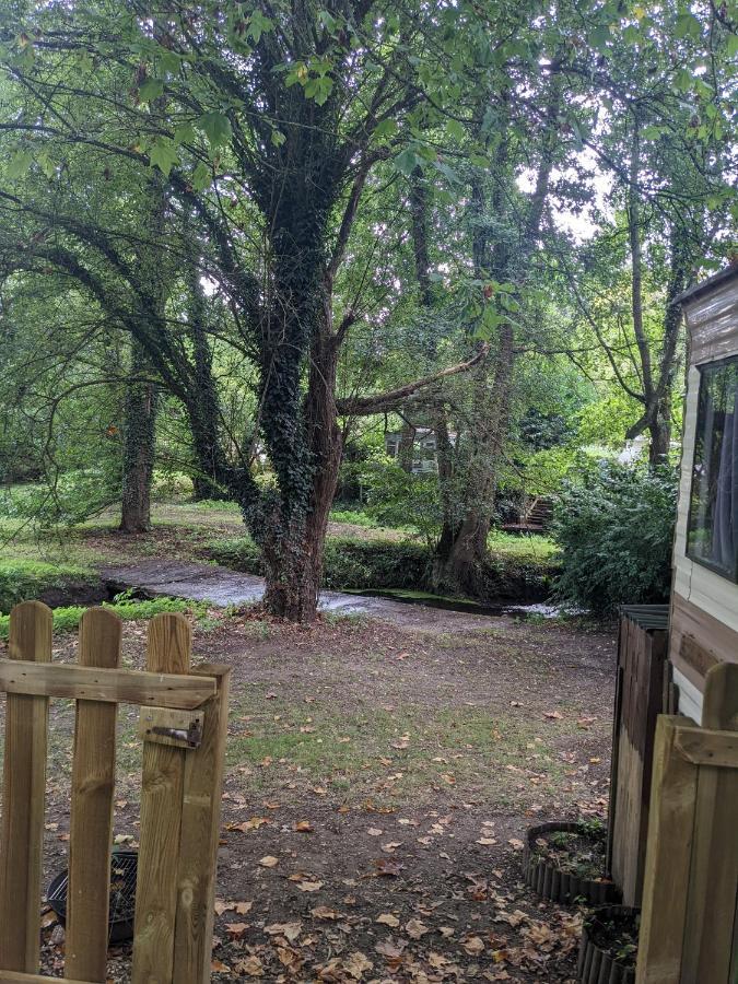 Chamant mobile home situé au coeur du lac Blangy-le-Château Exterior foto